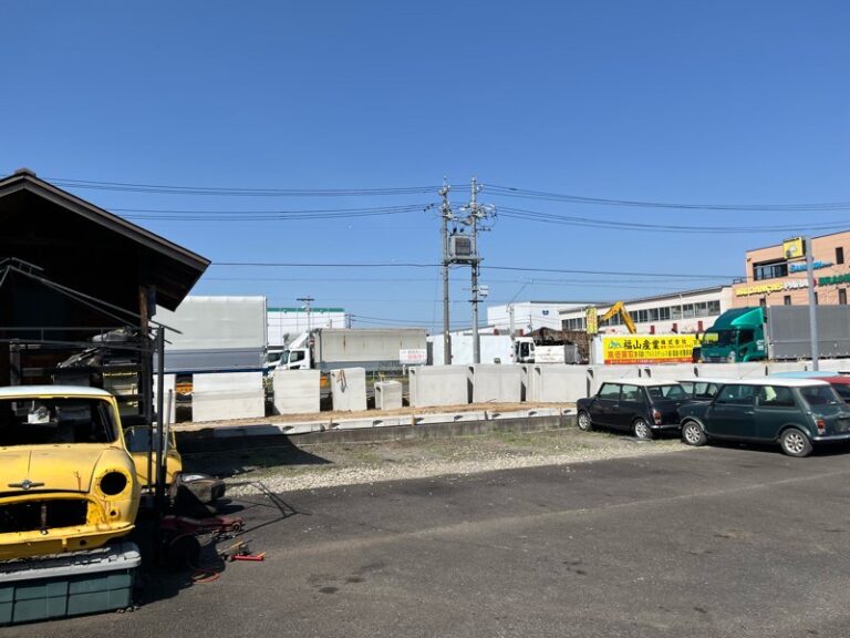 大切に預かる屋根付きスペース、できました」