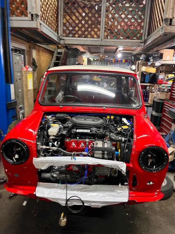 ミニのトランクが快適に、、、！！