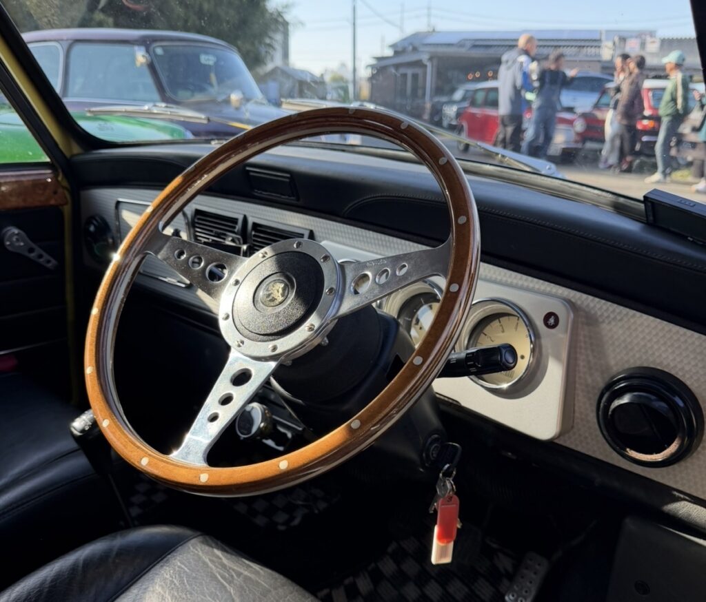 ステアリング♪