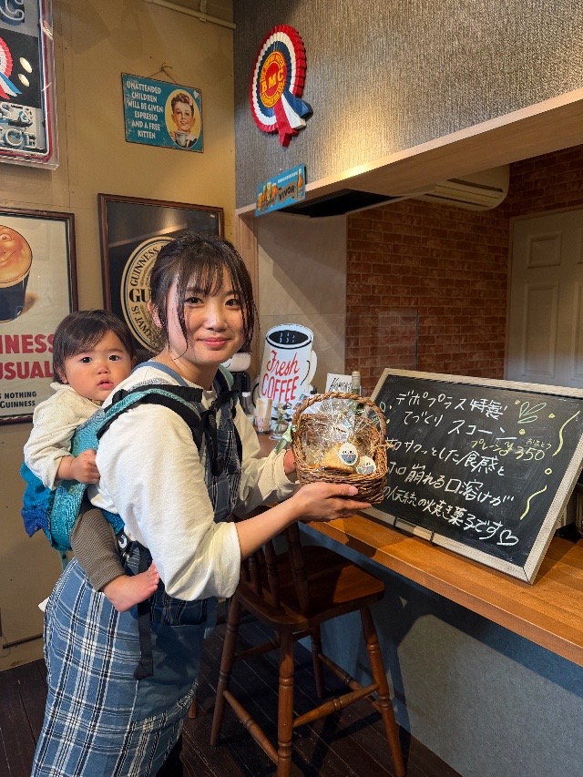 スコーンに誘われて♪